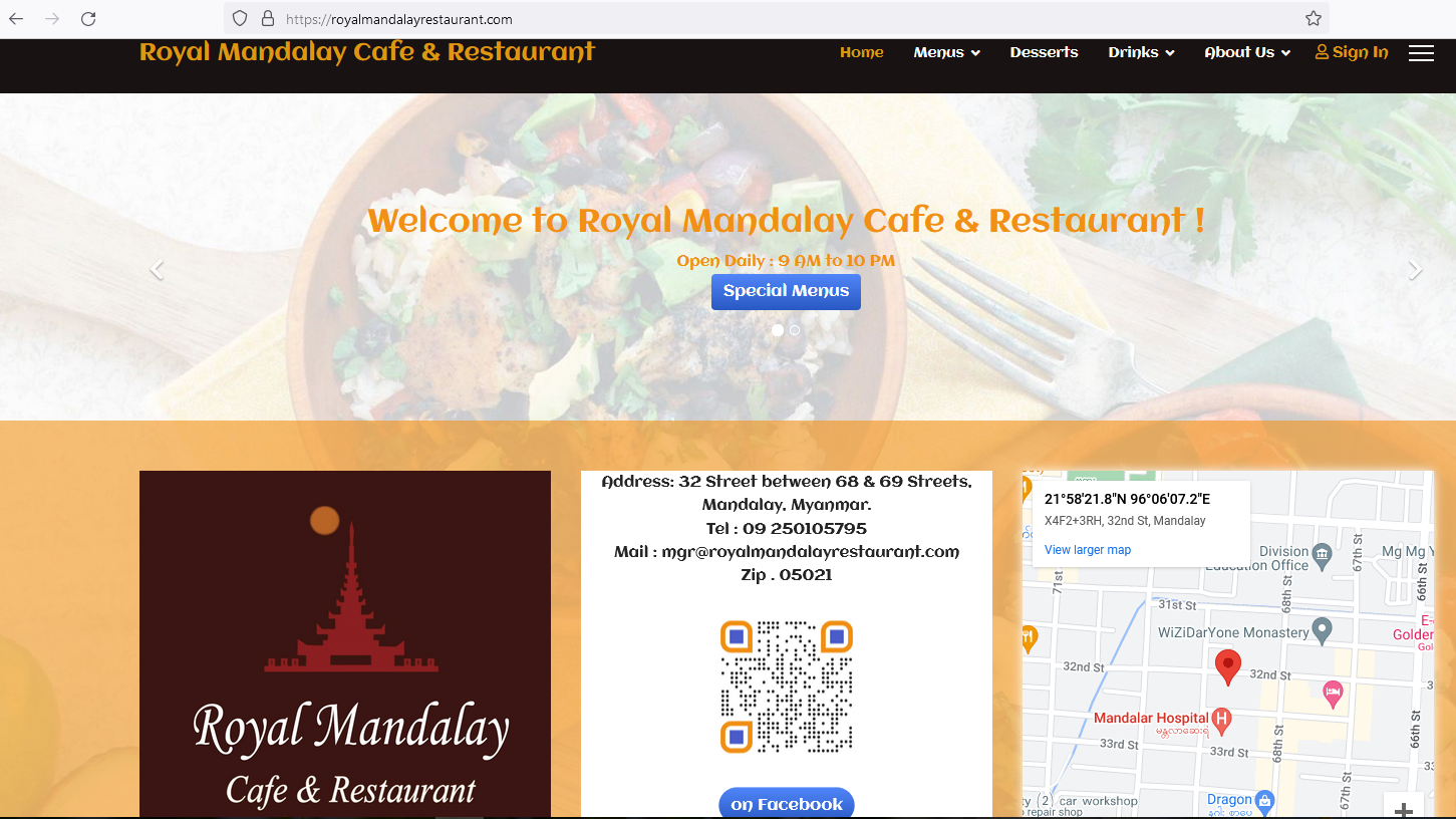 Royal Mandalay Restaurant